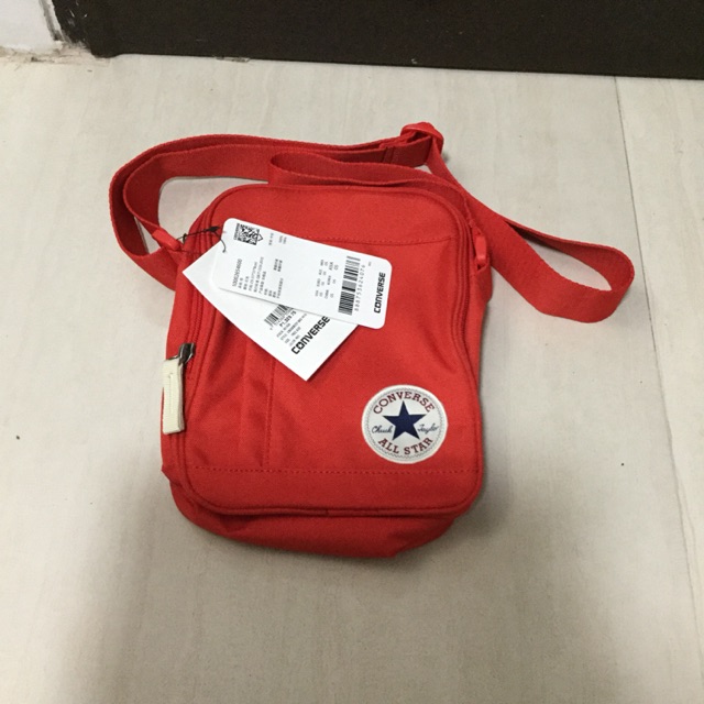 converse sling bag red