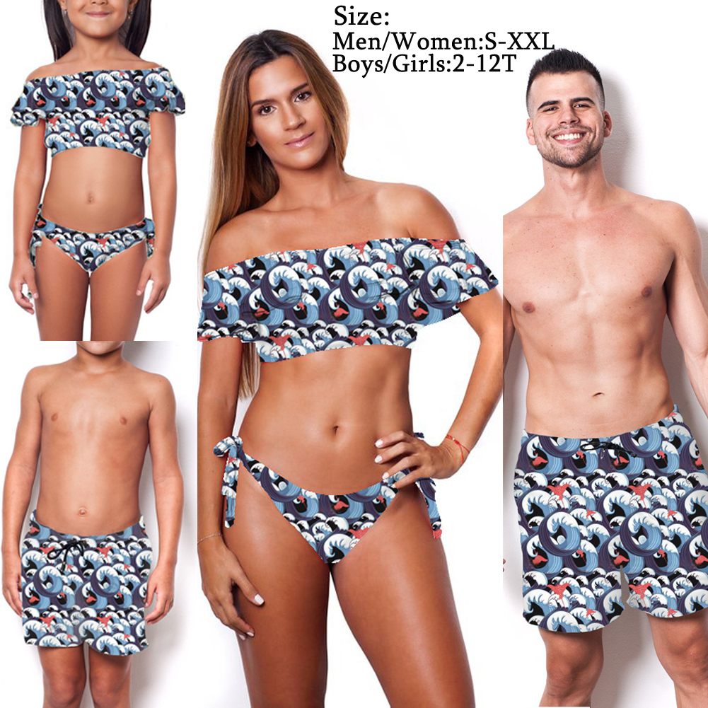 matching guy and girl swimsuits