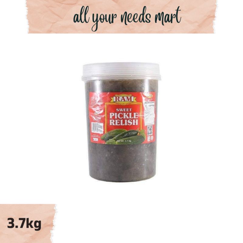 Ram Sweet Pickle Relish 3.7kg Shopee Philippines