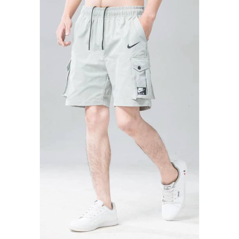 nike cargo shorts grey