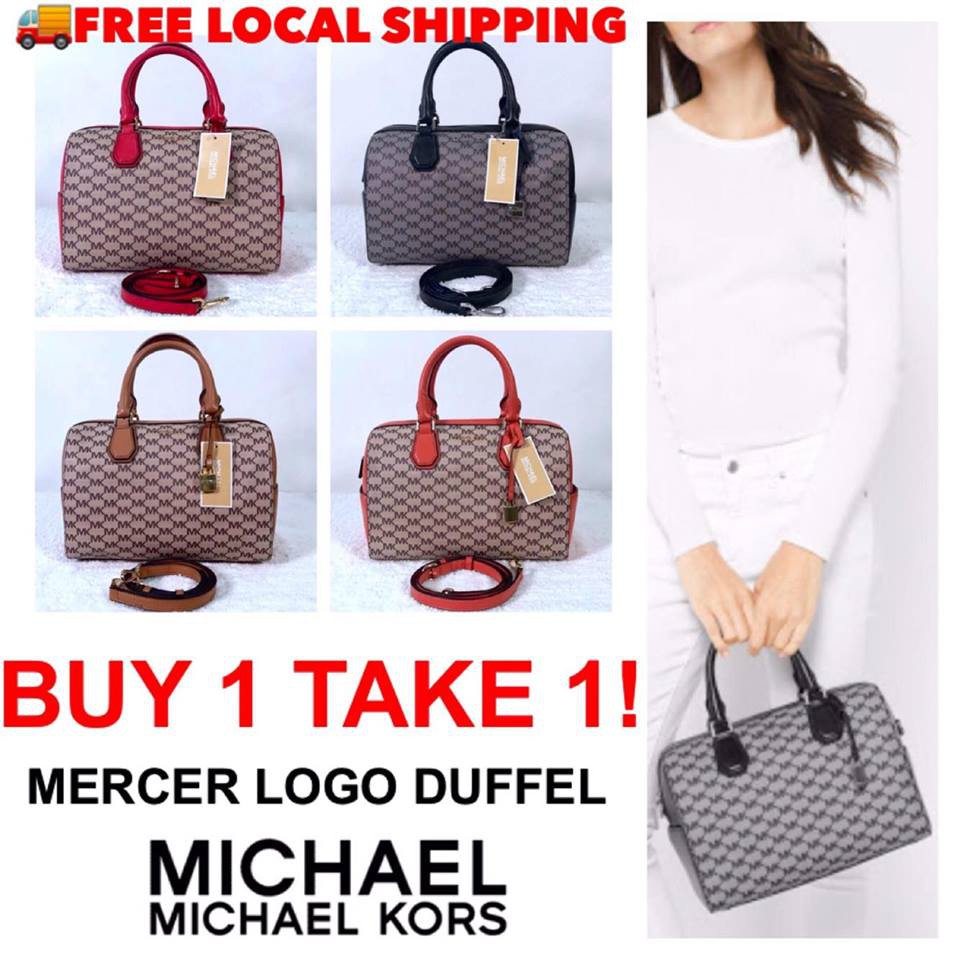 michael kors mercer duffel bag