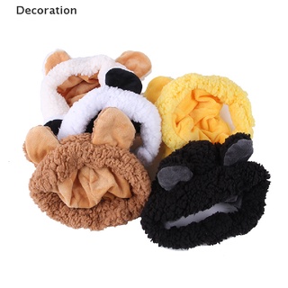 Decoration Pet Dog Cat Cap Cat Headgear Funny Bear Ears Hat Warm Plush Ears Pet Supplies new