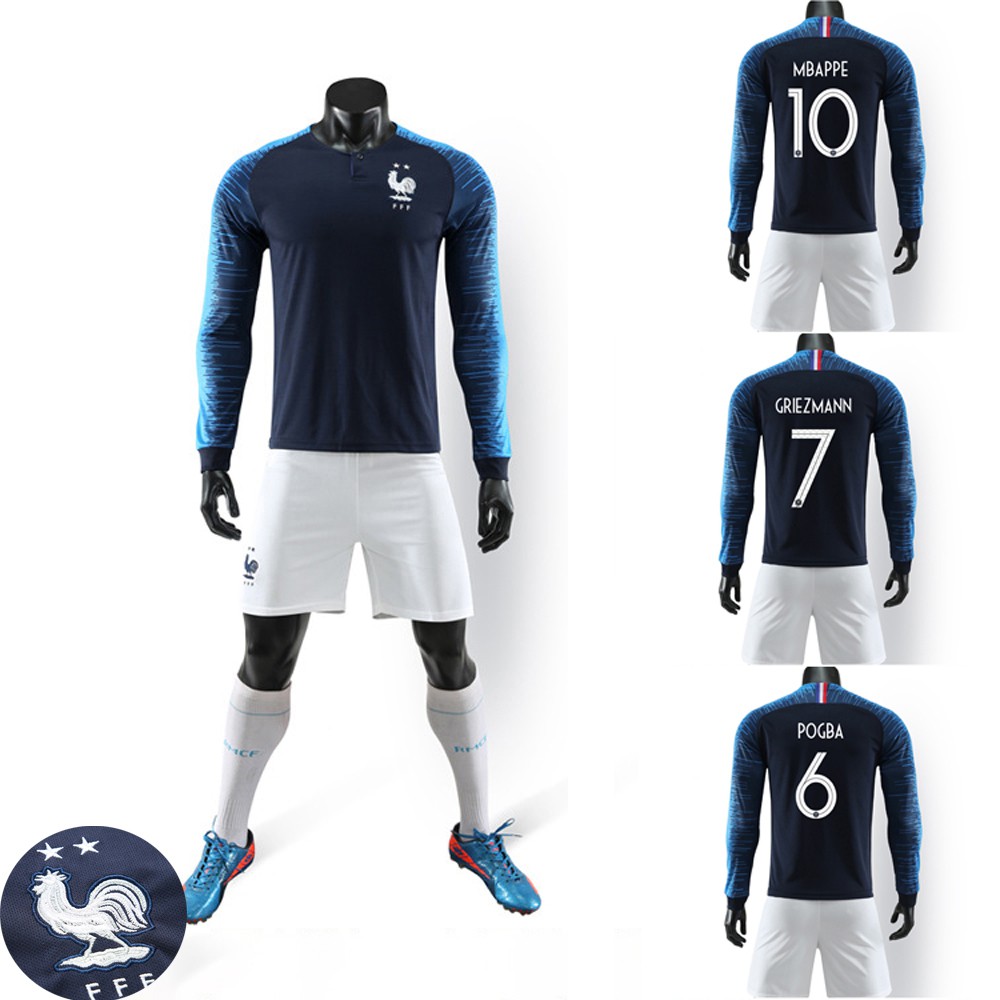 mbappe long sleeve jersey