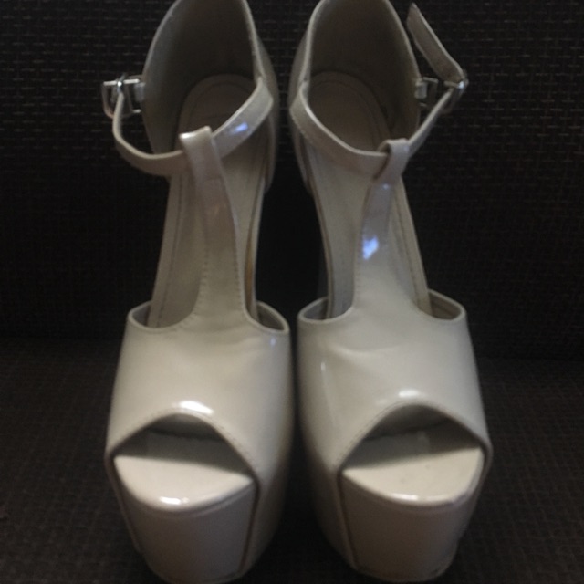 3 inch glass heels