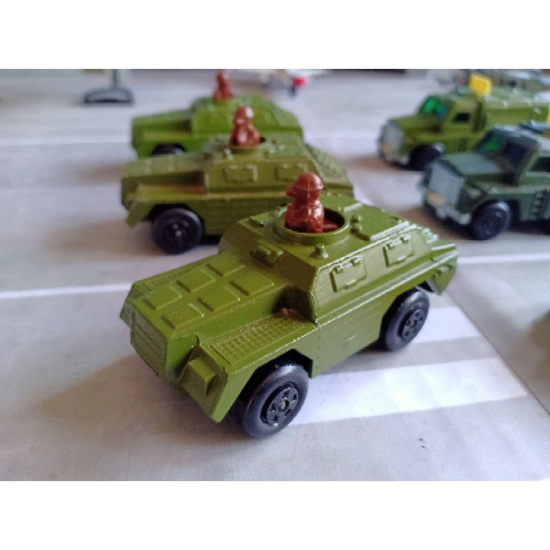 matchbox army trucks