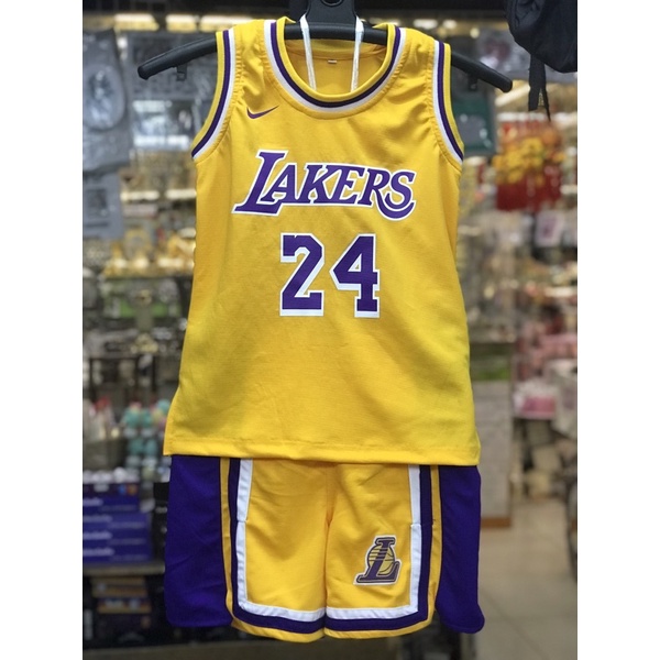 Basketbal Jersey Lakers Ser for Kids & for Fashion Shopee Philippines