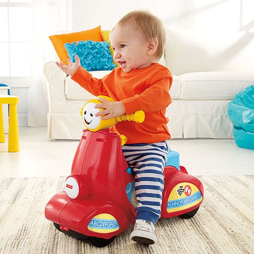 fisher price laugh and learn smart stages scooter