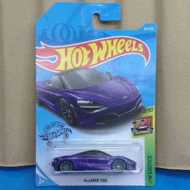 hot wheels mclaren 720s purple