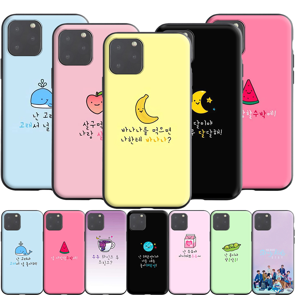 Stray Kids Kpop Silicone Case Iphone Xr 6 6s 7 7 Plus 8 8 Plus Se 2020 Soft Cover Casing Shopee Philippines