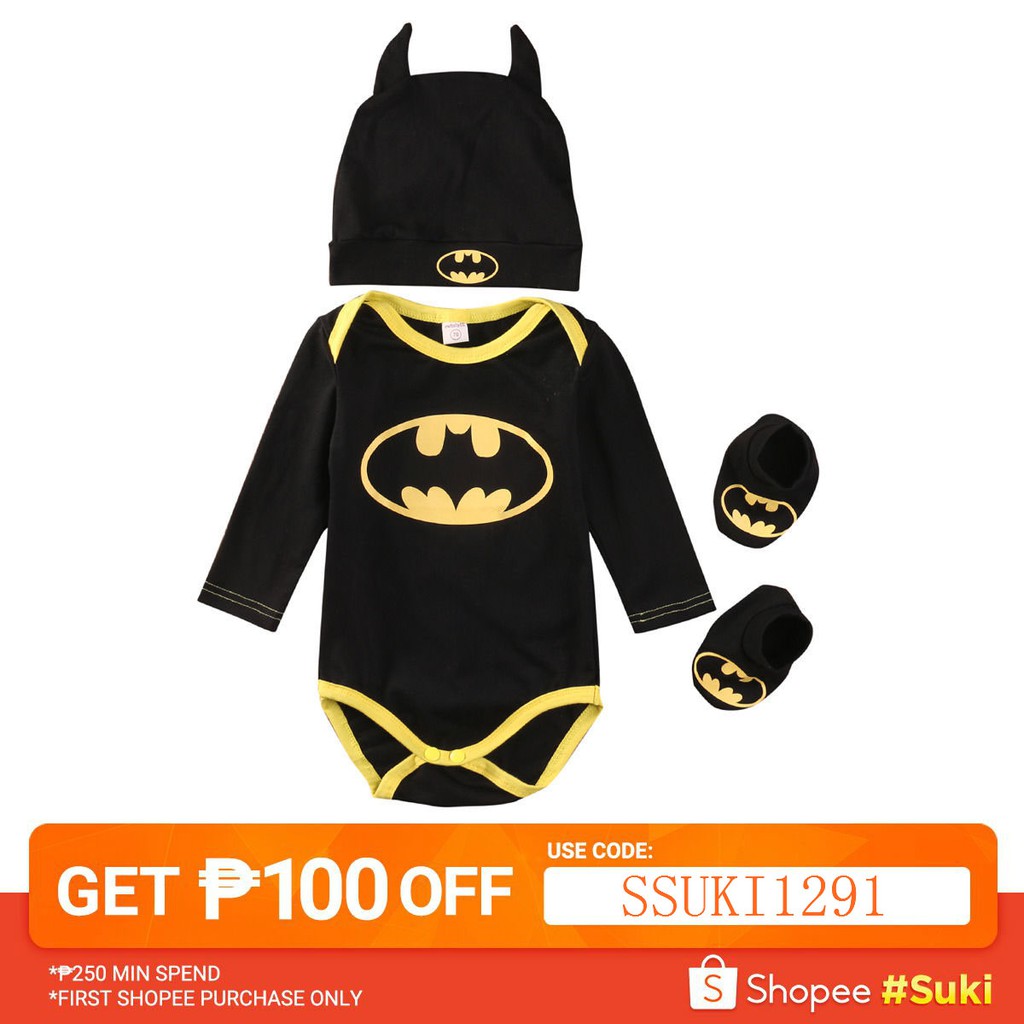 batman romper baby