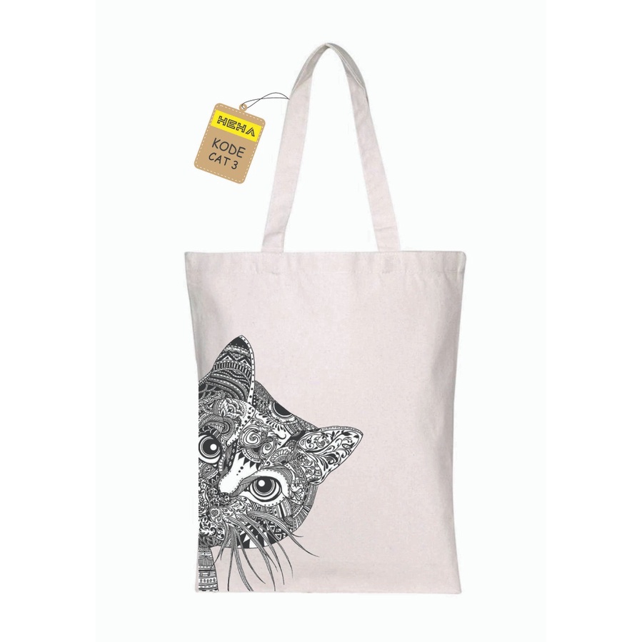 Aesthetic Totebag Bag Canvas Tote Bag White Estetic White Totbag Bag