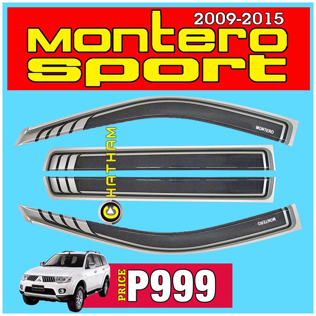 ( ) Rain Guard for Montero Sport 2009 2015 Gen 1 & Gen 2