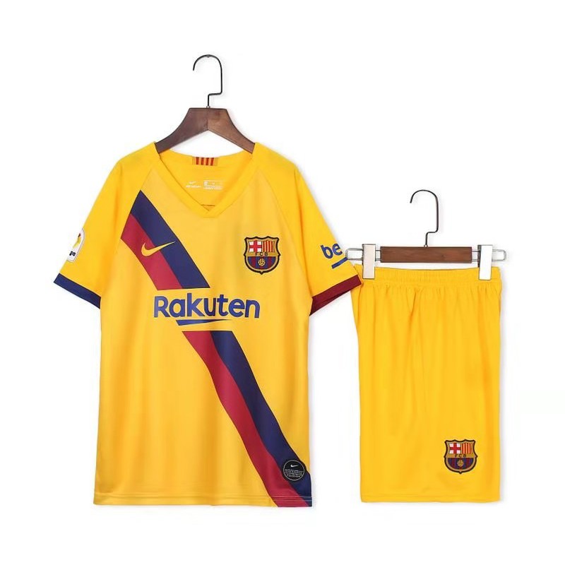 2019 2020 Boy S Barcelona Kids Kit Away Football Jersey For Kids Children Soccer Shirt Free Pant Shopee Philippines - shirt roblox barcelona 2020
