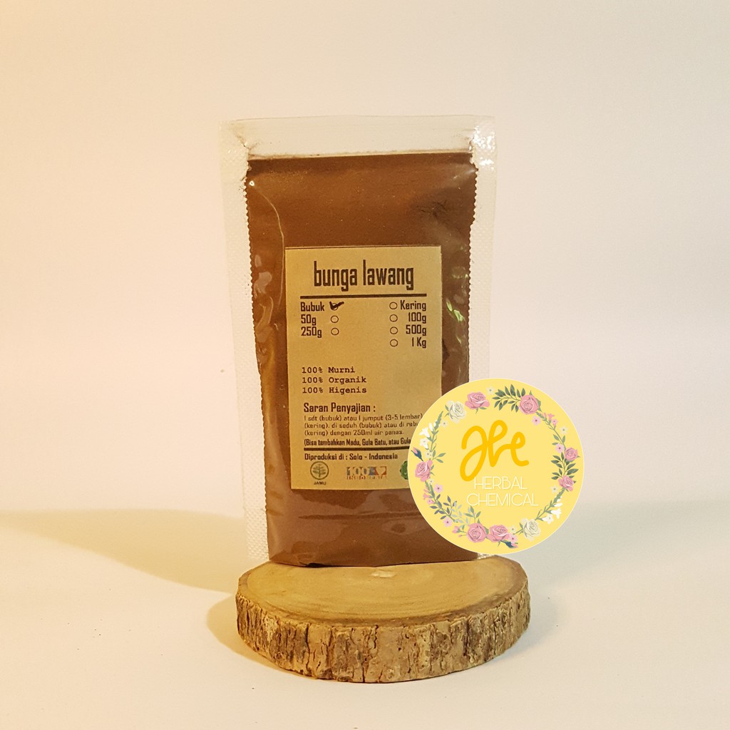 Lawang Flower Pekak Star anise Cough Medicine Powder 500 gr