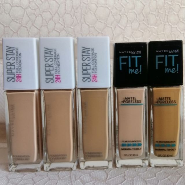 fit me foundation superstay
