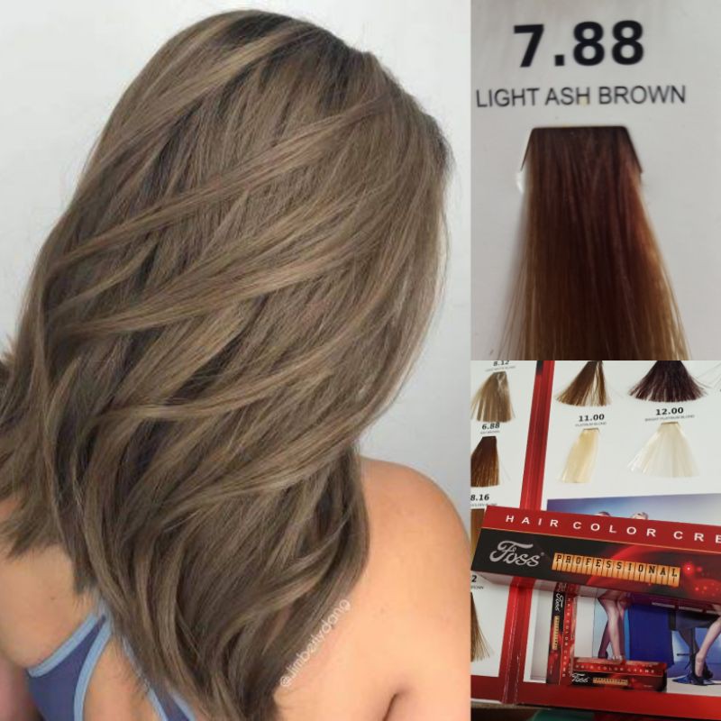 light ash brown hair color | Shopee Philippines