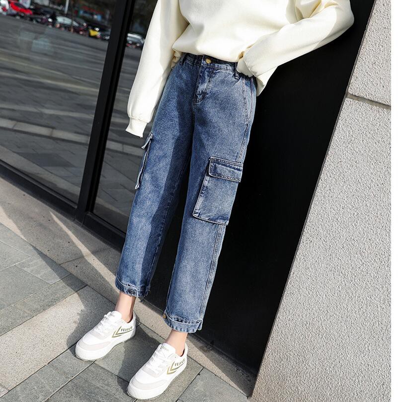 jeans with pockets on the side womens