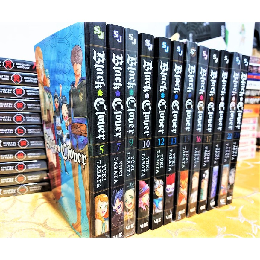 Black Clover Manga Volumes 1 Brand New English Sold Per Piece Shopee Philippines