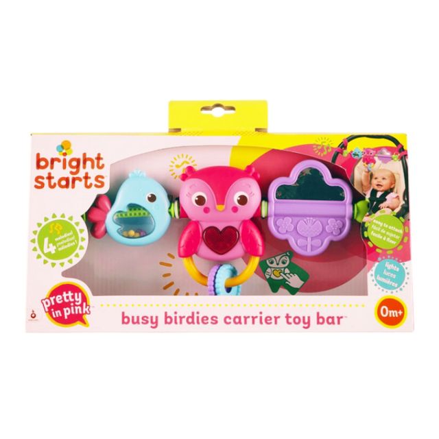 bright starts toy bar pink