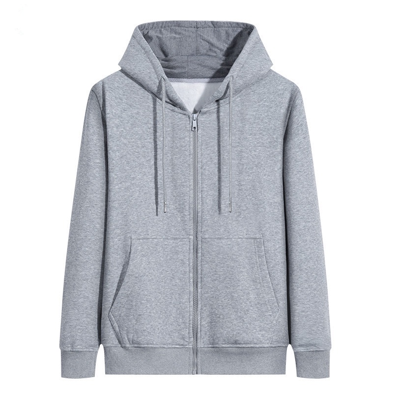 Plain Hoodie Jacket With Zipper/Unisex 5 Colors #1988 | Shopee Philippines