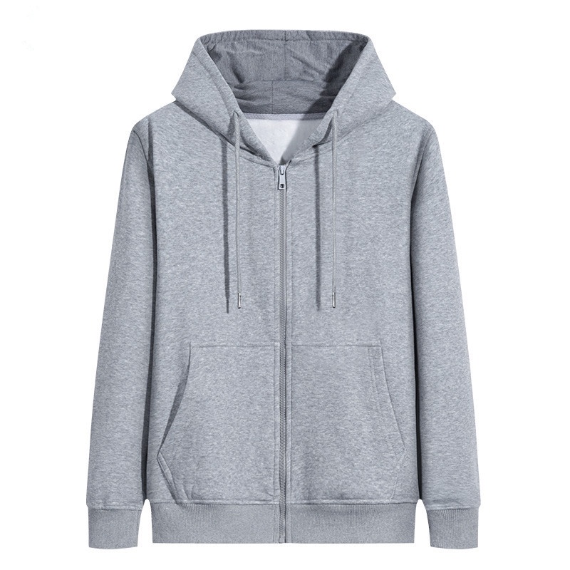 Plain Hoodie Jacket With Zipper/Unisex 5 Colors 1988 Shopee Philippines