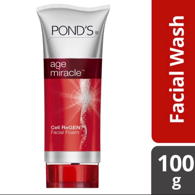manfaat ponds age miracle facial foam