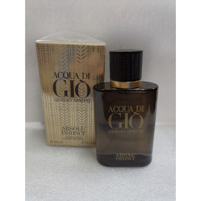 Cod Giorgio Armani Acqua Di Gio Absolu Instinct Us Tester Shopee Philippines