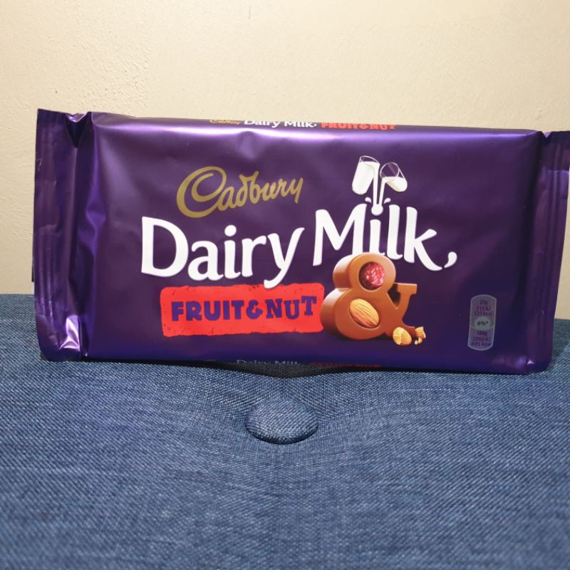 Cadbury Dairy Milk Fruits and Nuts 200g | Shopee Philippines