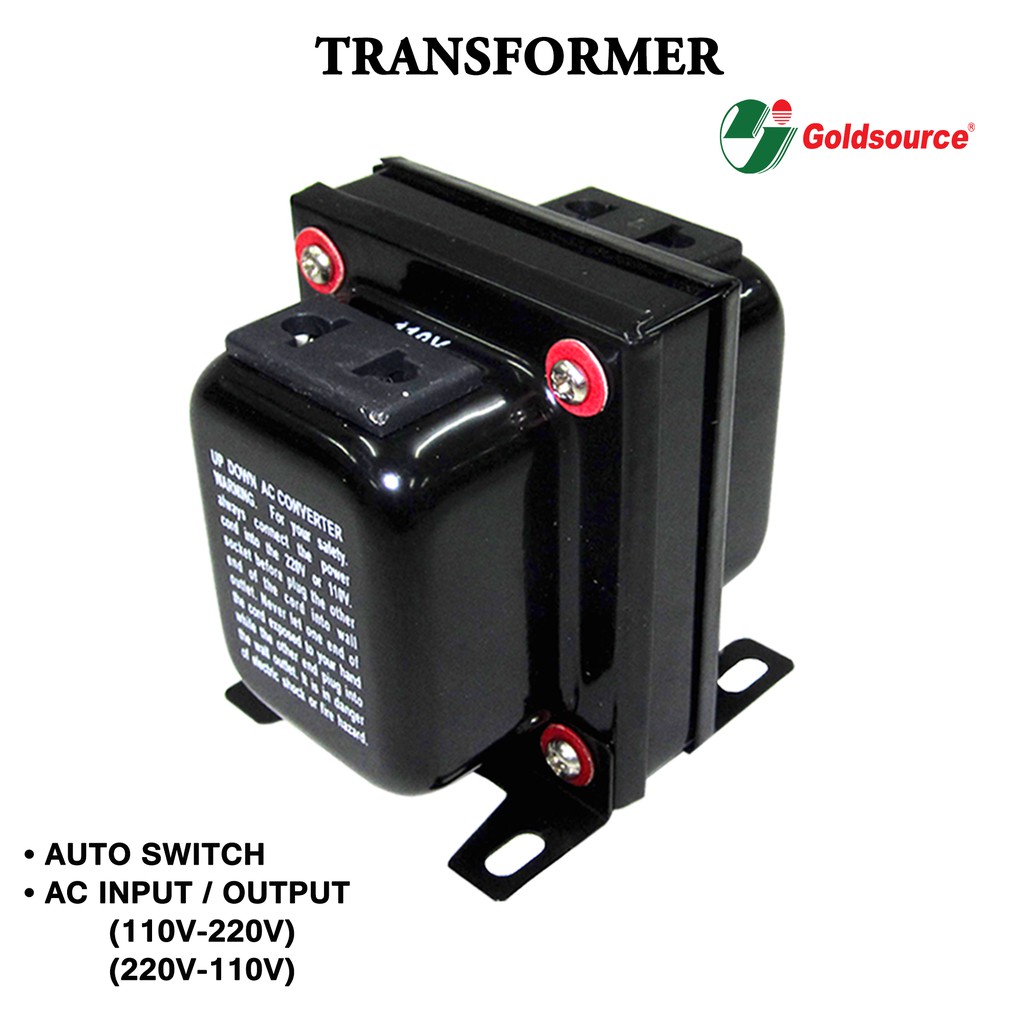 Goldsource Auto Switch Transformer 110v 2v 50w To 750w Shopee Philippines