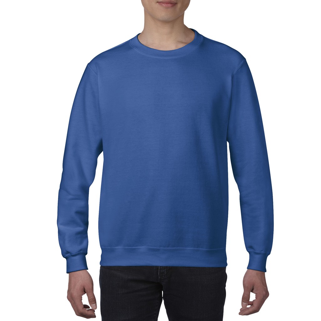 Gildan Heavy Blend Adult Crewneck Sweatshirt (Royal) | Shopee Philippines