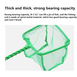 Fish Net Green With Plastic Handle for Fish Tank (3”,4”, 5” and 6”) #3