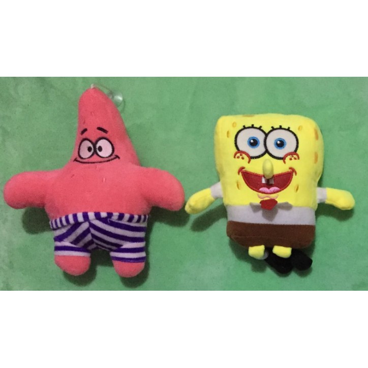 spongebob and patrick stuffed animals