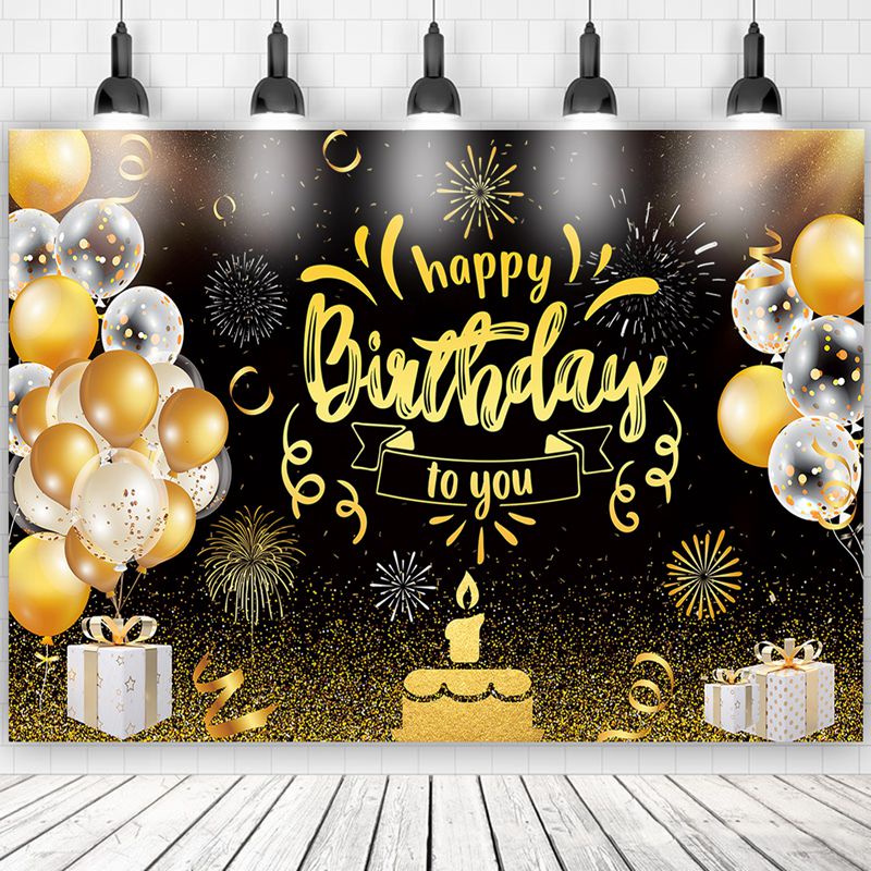 black and gold birthday theme - Best Prices and Online Promos - Feb 2023 |  Shopee Philippines