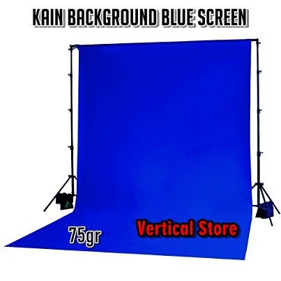 Chroma Key / Blue Screen Backdrop / Spunbond 75gr Background Fabric