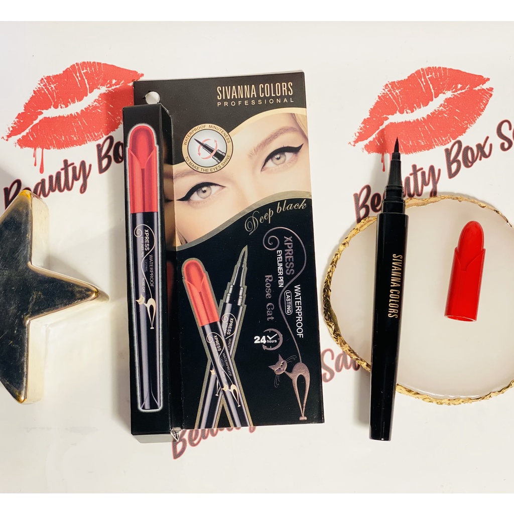 Sivanna Colors Xpress Eyeliner Pen Shopee Philippines