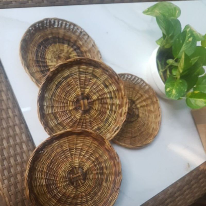 Reusable Native Nito Party Plates D10" Handwoven 10pcs Shopee Philippines