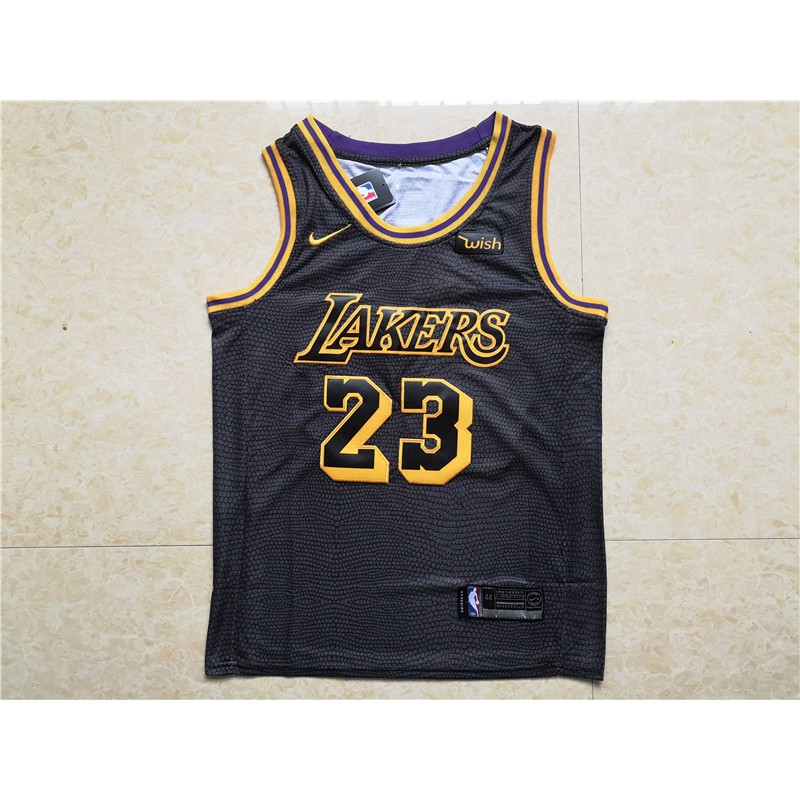 lakers james jersey black