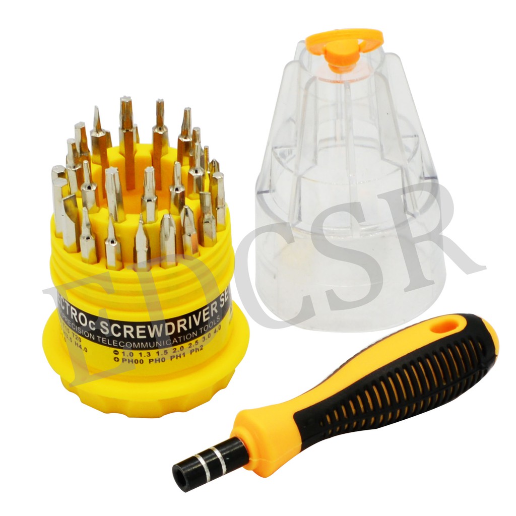 31 in 1 Electro Pocket Precision Screwdriver Set Shopee Philippines
