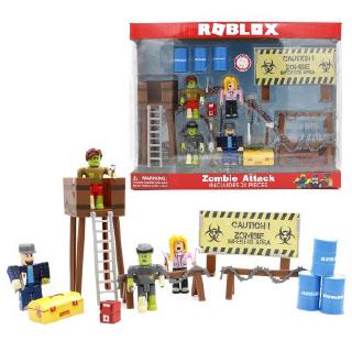 roblox zombie attack set code item series 2 unboxing youtube