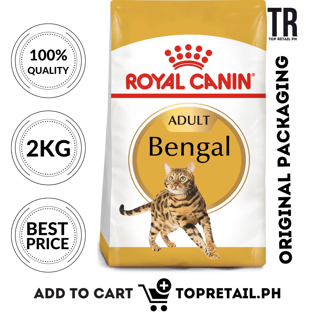 Royal Canin 2KG Original Packaging Bengal Adult / Premium Dry Cat Food