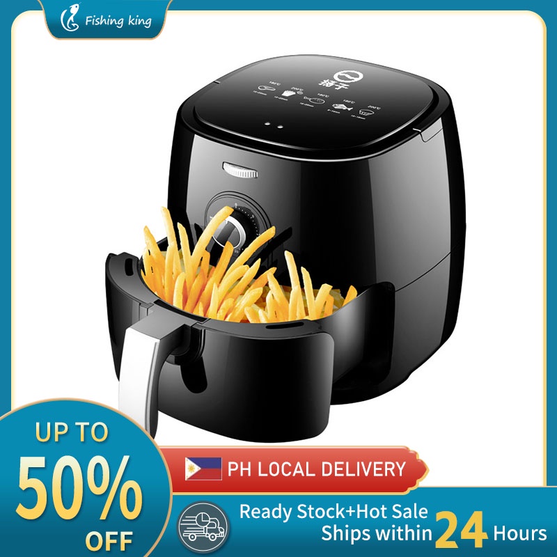 Best Air Fryer Automatic Fryer Bake/Grill/Fried 5.0L | Shopee Philippines