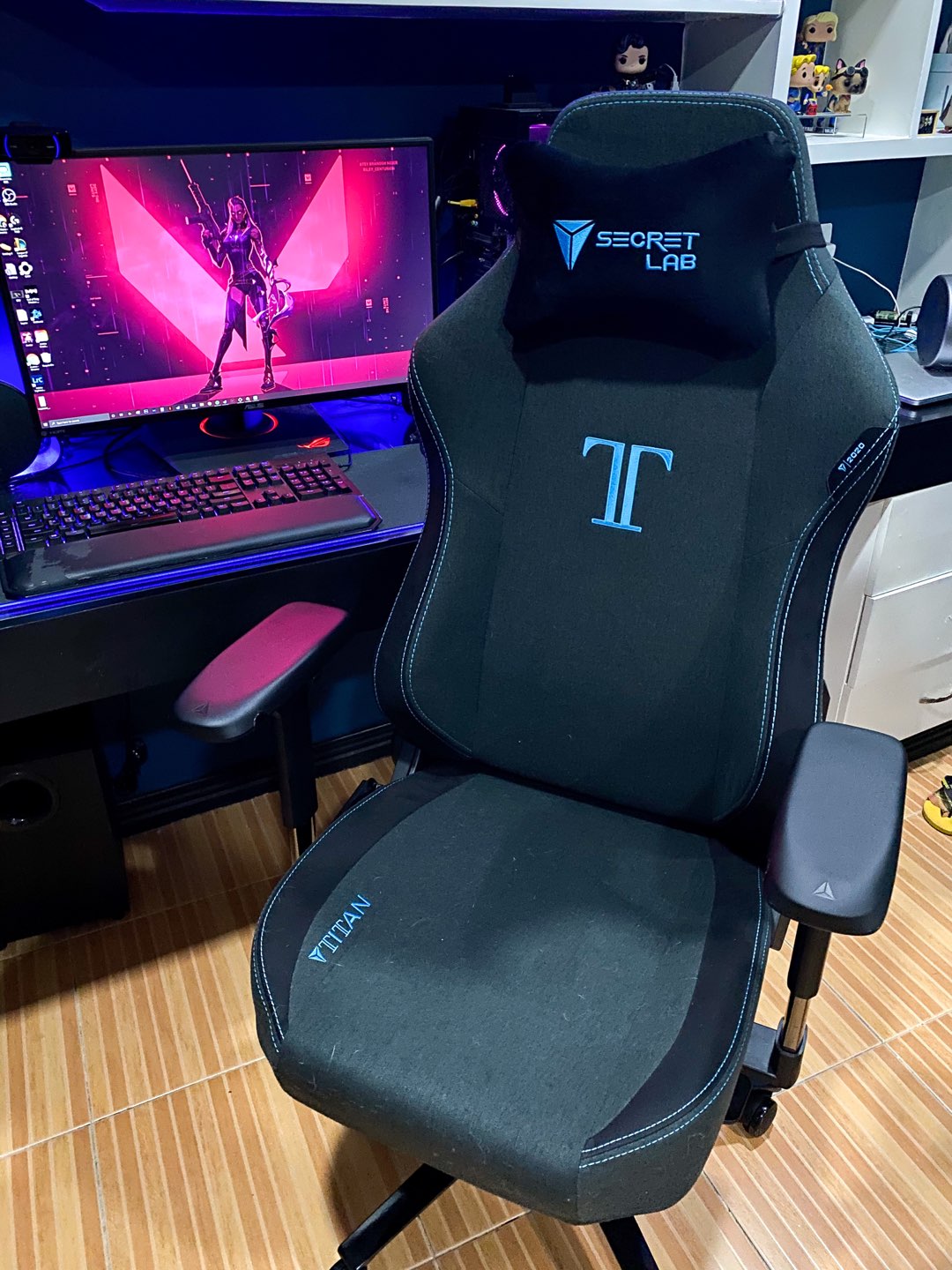 Secretlab TITAN 2020 Series Softweave Fabric Gaming Chair - Charcoal Blue | Shopee Philippines