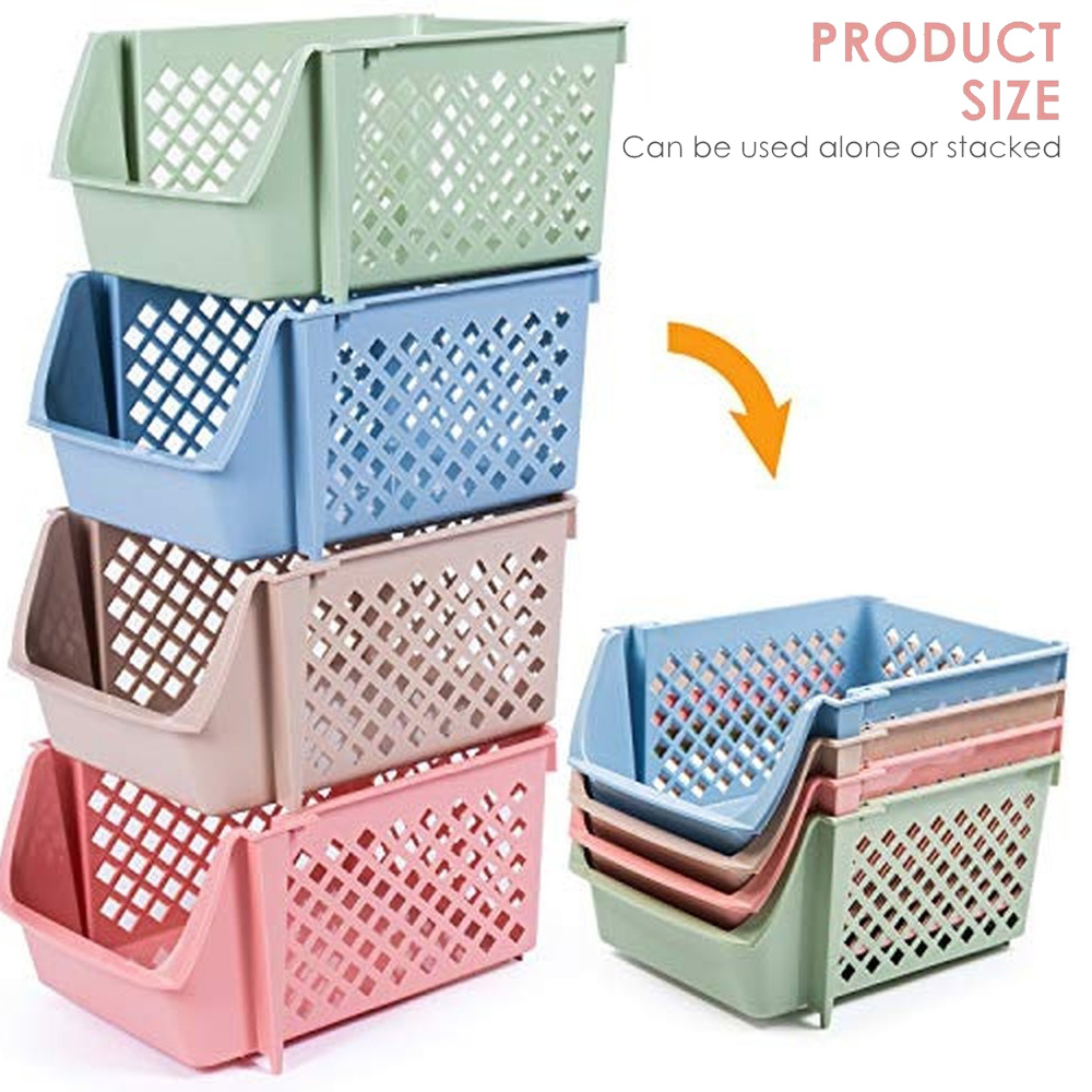 stackable storage bins for toys