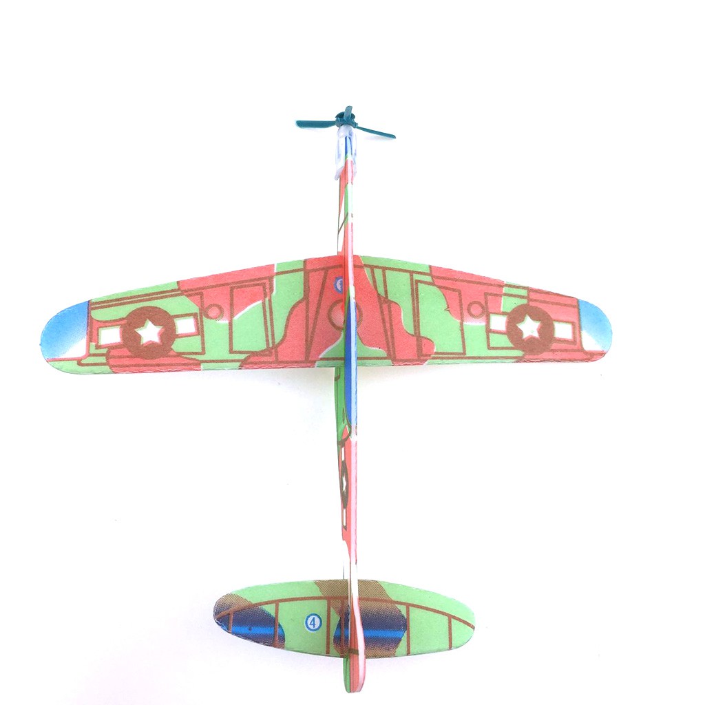 Flying Back Magic Swing Plane 360 Cyclotron Airplane Kids DIY Model Gift Toy NIC