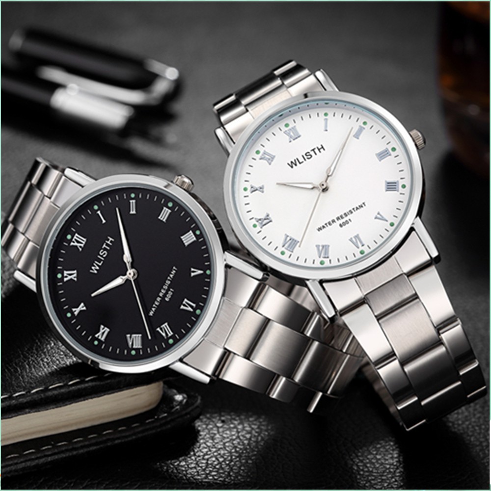 Luxury Men Wrist Watch Quartz Waterproof Wrist Watch for Men Shopee