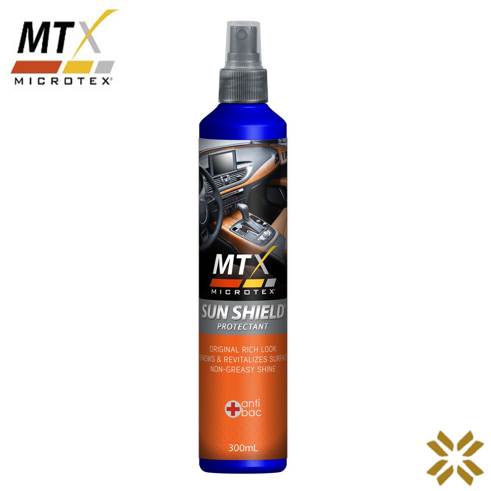 Microtex MTX Car Care Sun Shield Protectant AntiBacterial Car Interior