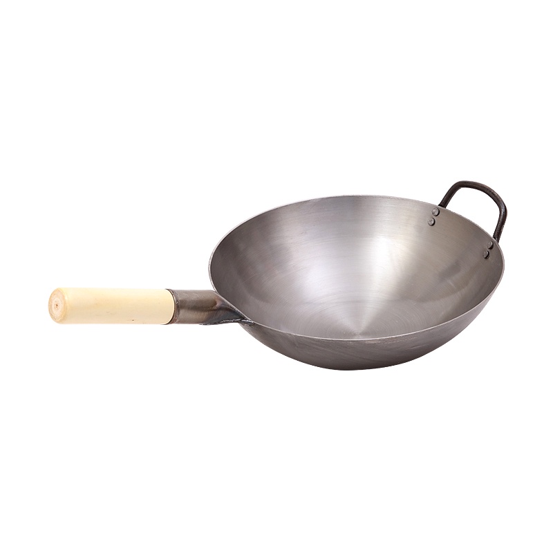 Wok NonStick Unseasoned Carbon Steel Wok Pan/High Quality/Authentic