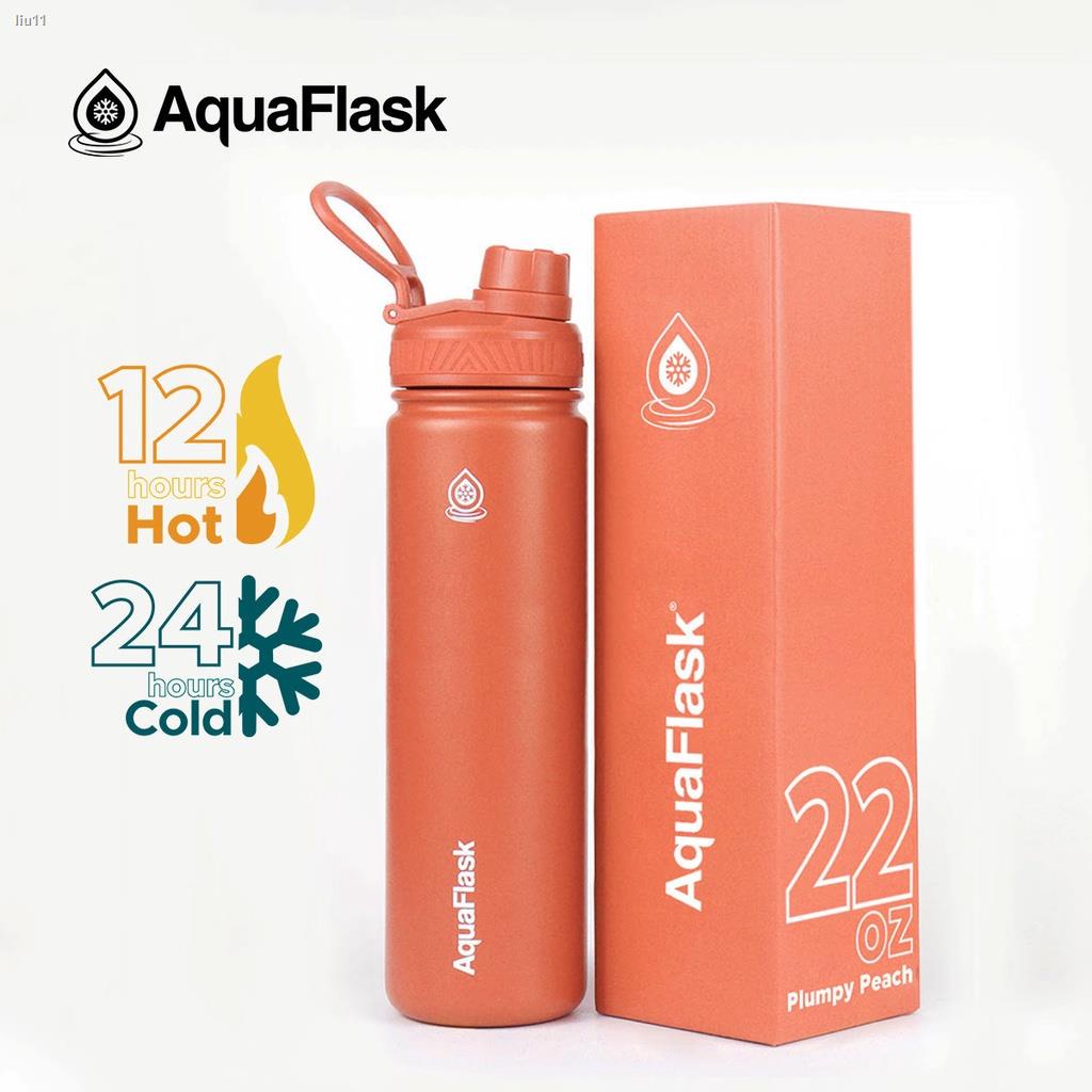 tumbler hot and cold Aquaflask 22oz Wide Mouth with Spout Lid Vacuum