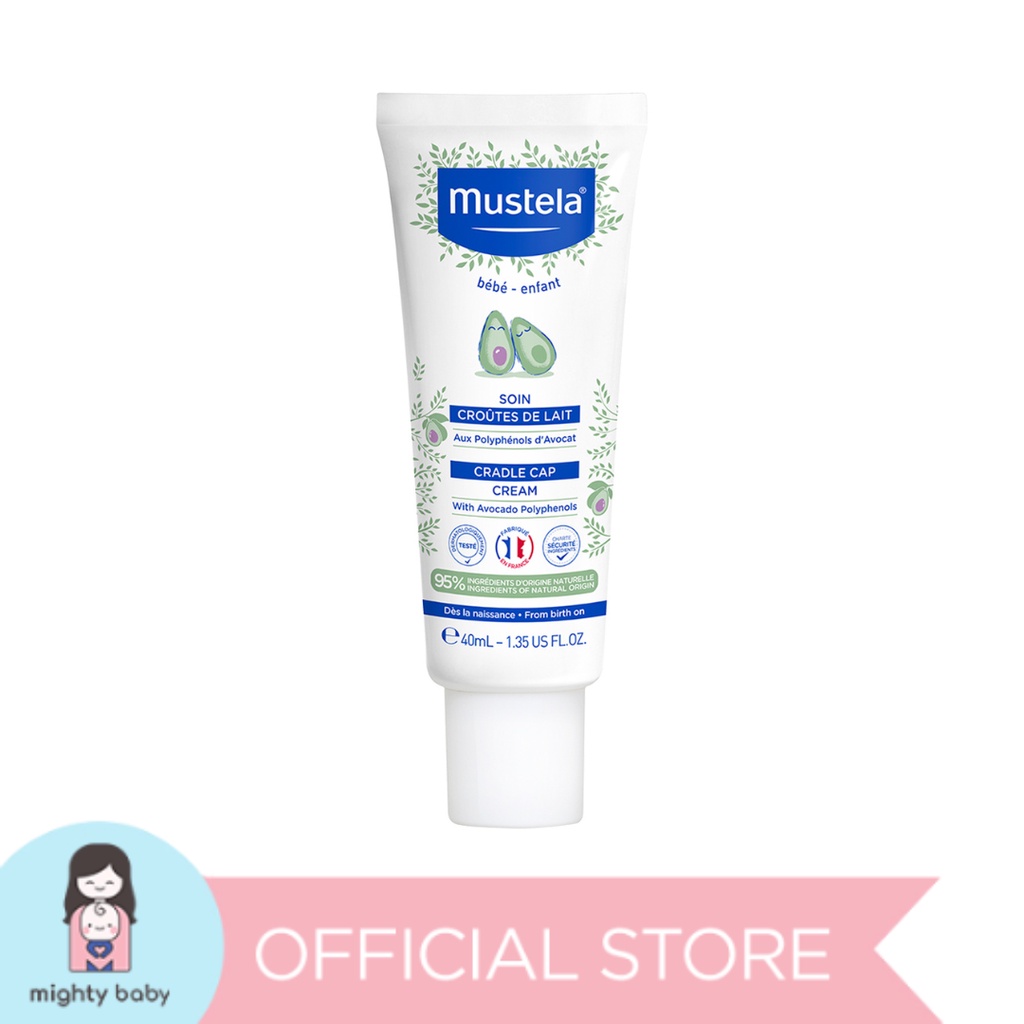 Mustela Cradle Cap Cream 40ml Naturalness Shopee Philippines