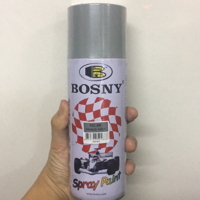 Bosny Spray Paint Primer Gray 68 Shopee Philippines